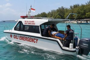 Gili Islands boat ambulance