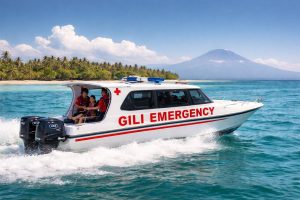 Medical evacuation coordination from the Gili Islands